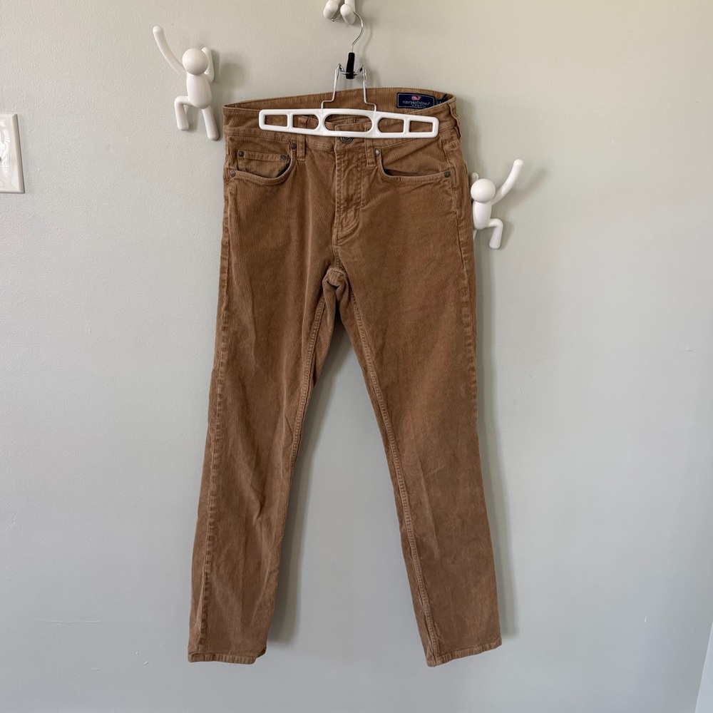 Vineyard Vines Tan Fine Corduroy Pants - 28x32
